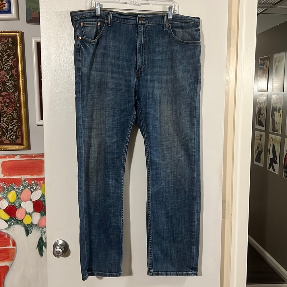 Levi’s mens 505 blue denim jeans 40x32